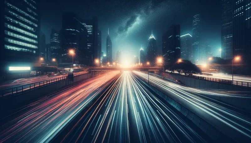 Long Exposure Film Photography: Night Shots and Light Trails - Kubus Photo Blog