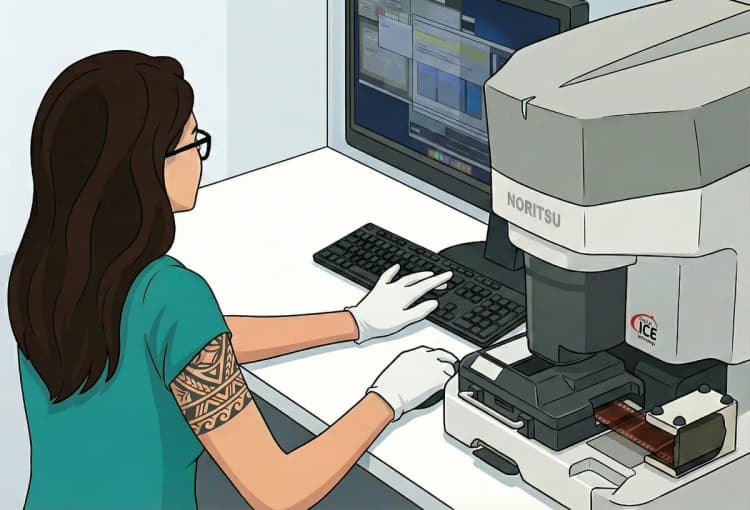 Noritsu HS1800 film scanner